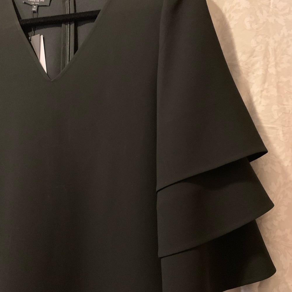 NWT Lafayette 148 NY Black Dress size Medium